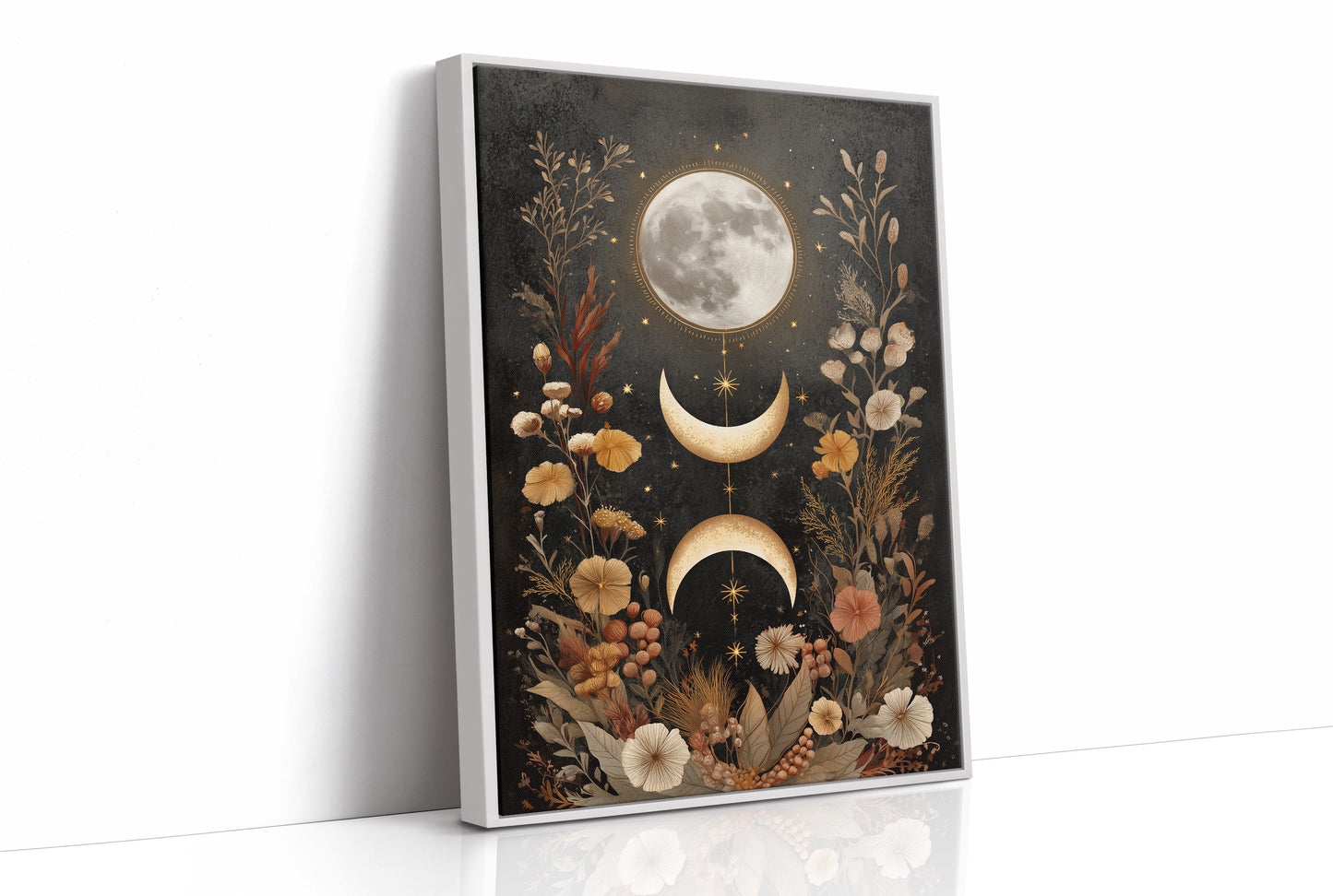 Lunar Garden Between Cosmic Tides