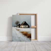 Thatched Roofs in Winter