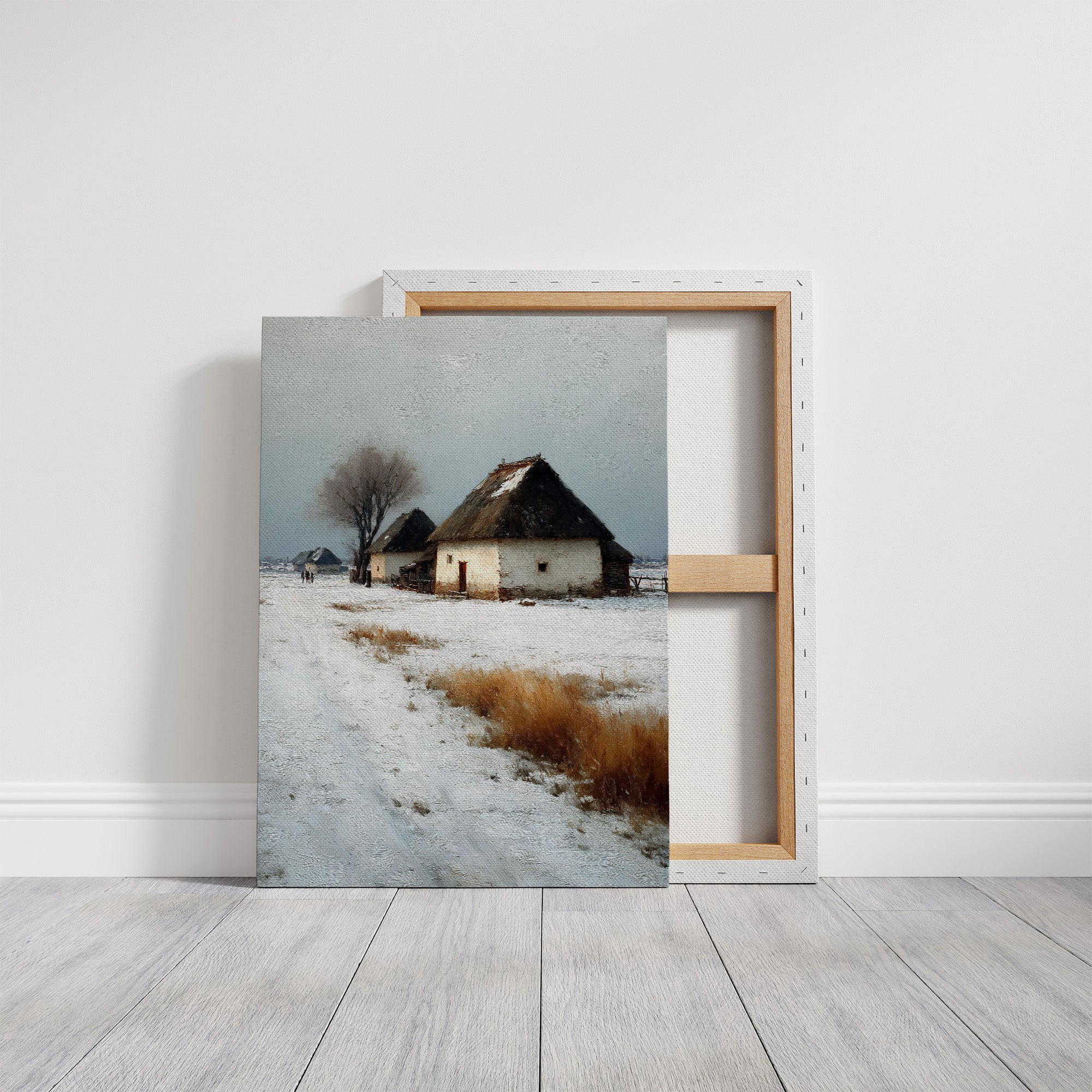 Thatched Roofs in Winter