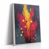 Eruption in Fire and Fuchsia