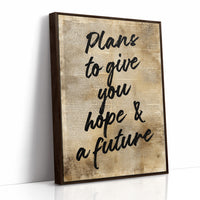 I Have to Give You Hope & a Future