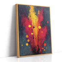 Eruption in Fire and Fuchsia