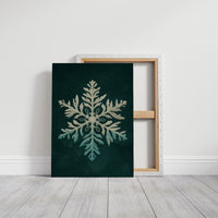 Frost Ferns Bloom On Emerald