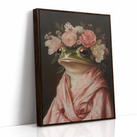 Frog Royalty in Bloom