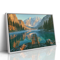 Dock, Alpine Reflection