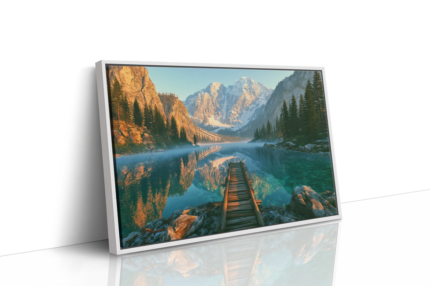 Dock, Alpine Reflection
