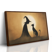 Moonlit Whisper with a Familiar