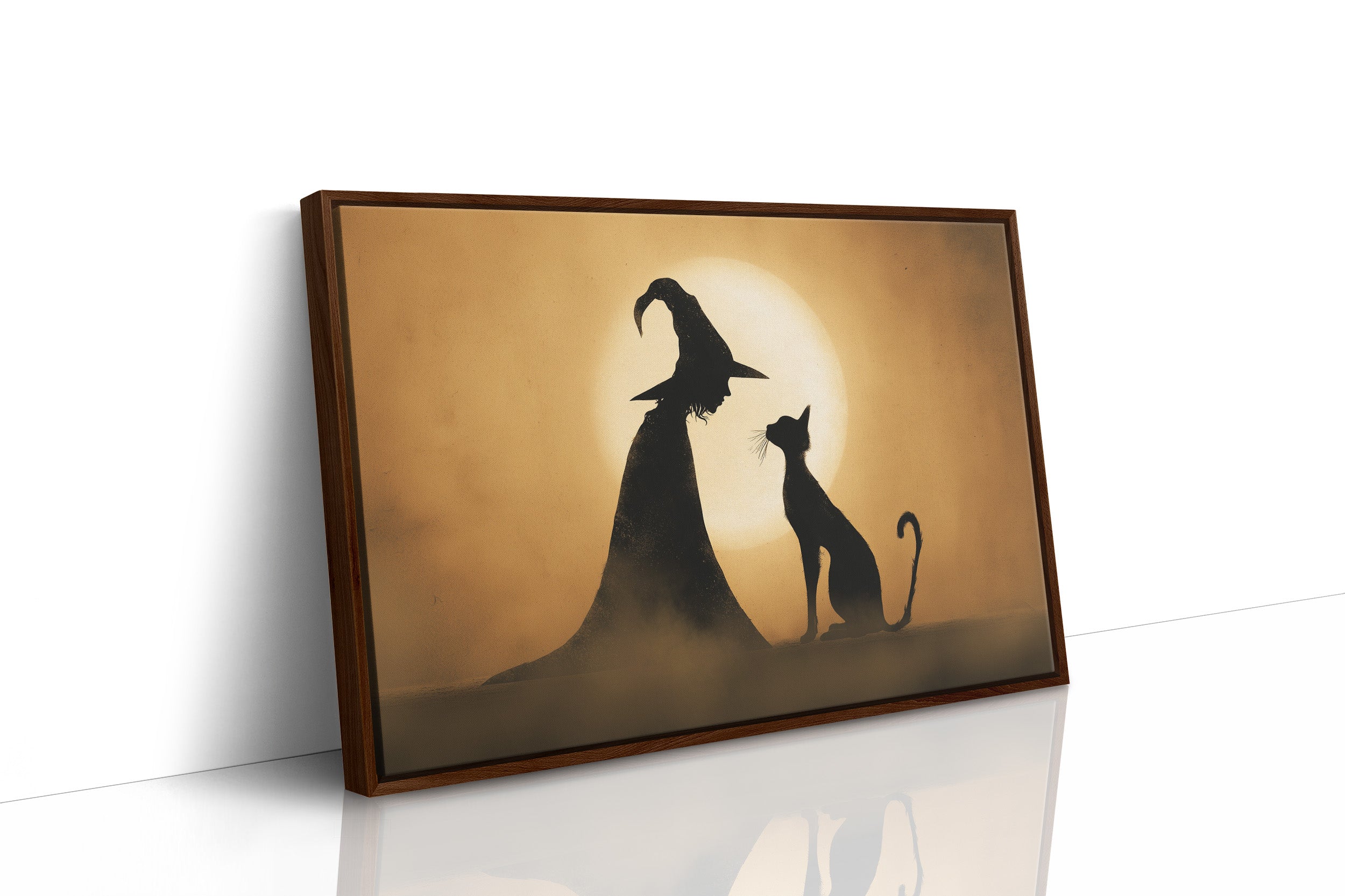 Moonlit Whisper with a Familiar