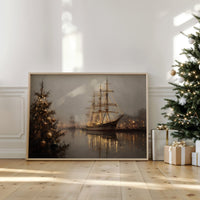 The Fleet Slept Under Holiday Lights