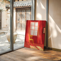 Yellow Chair Catches Morning Light