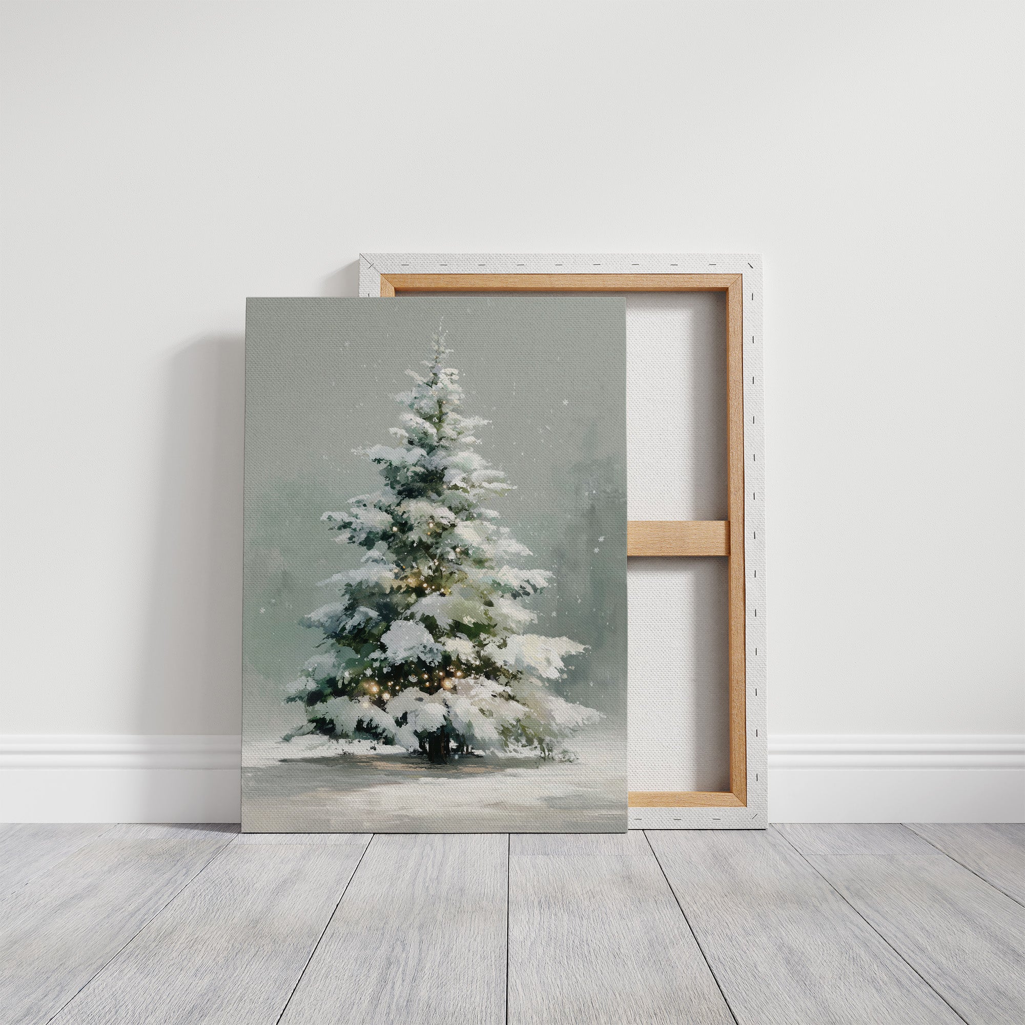 Snow-Draped and Glowing