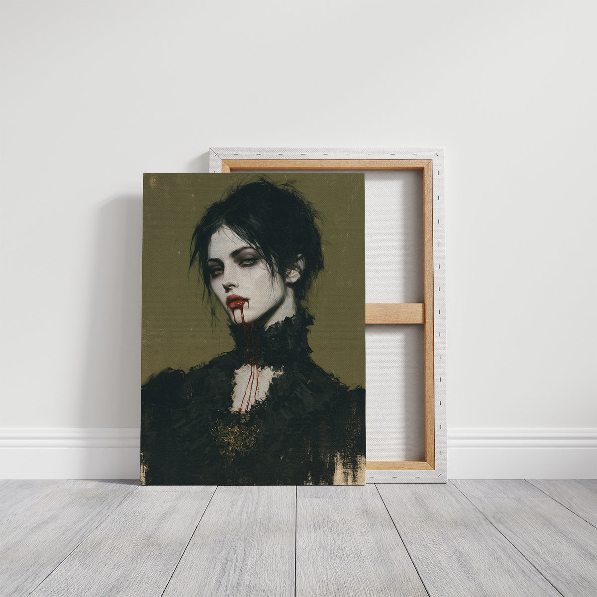 Blood on Porcelain Skin