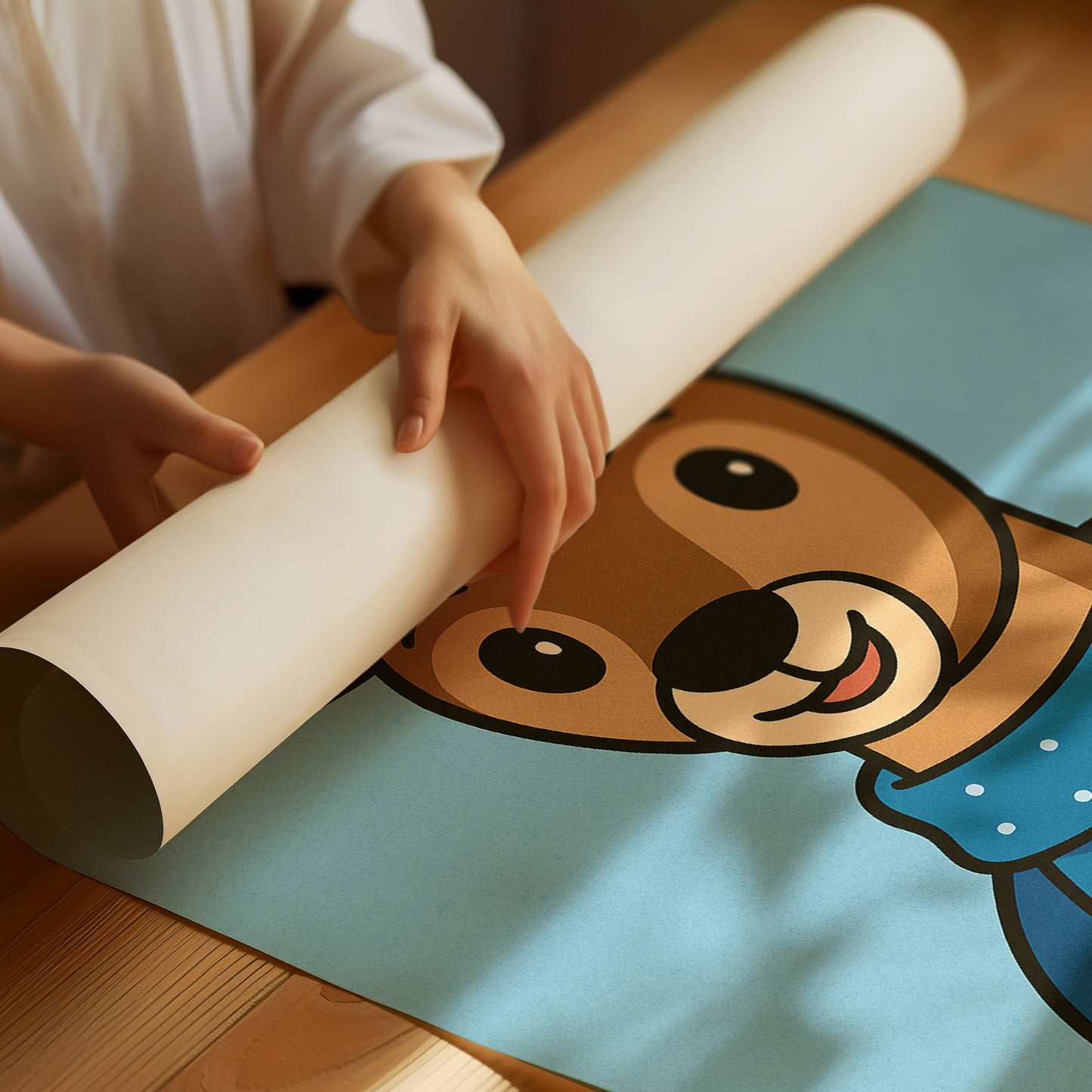 Reindeer Wears Winter's Joy