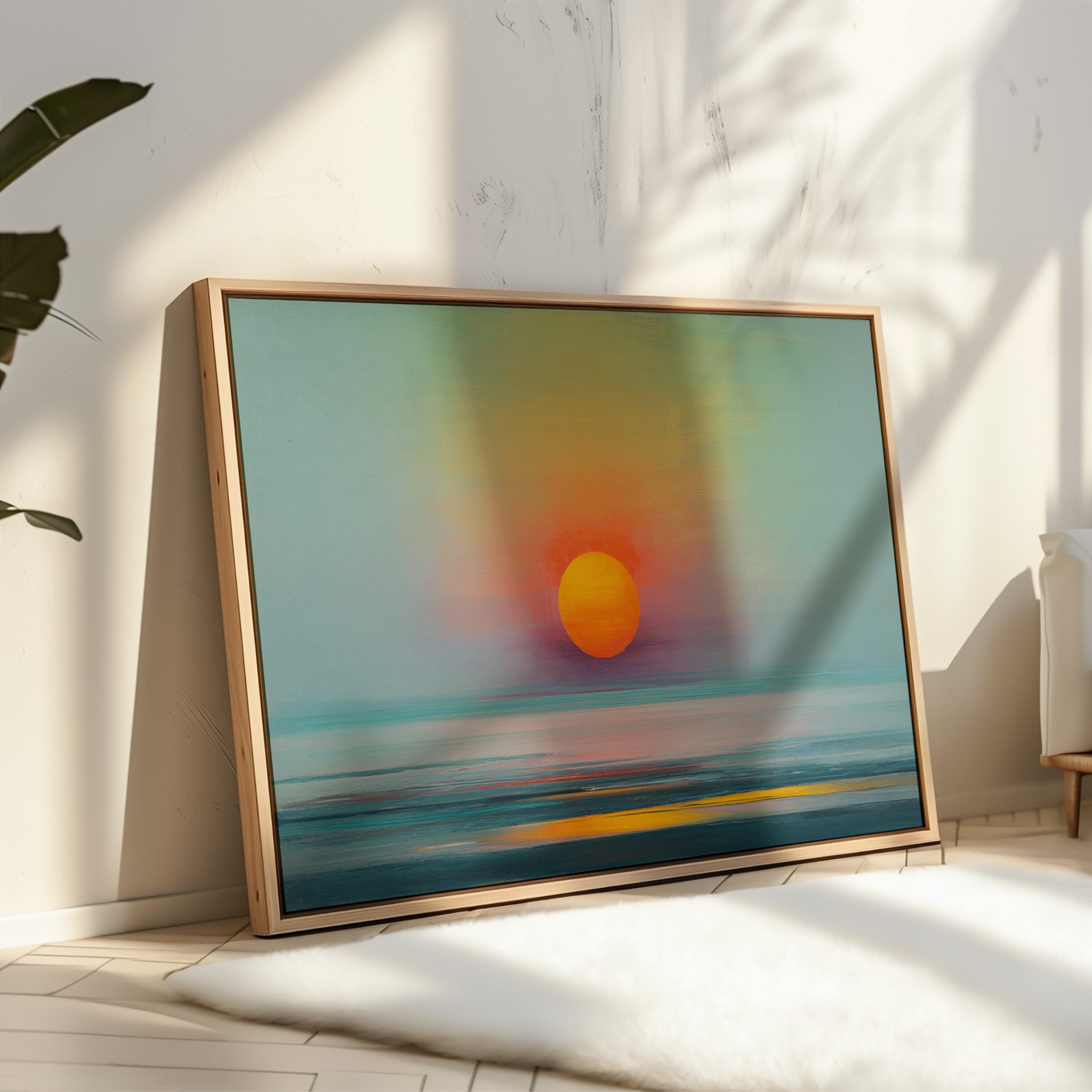 Ocean Dreams In Tangerine Light