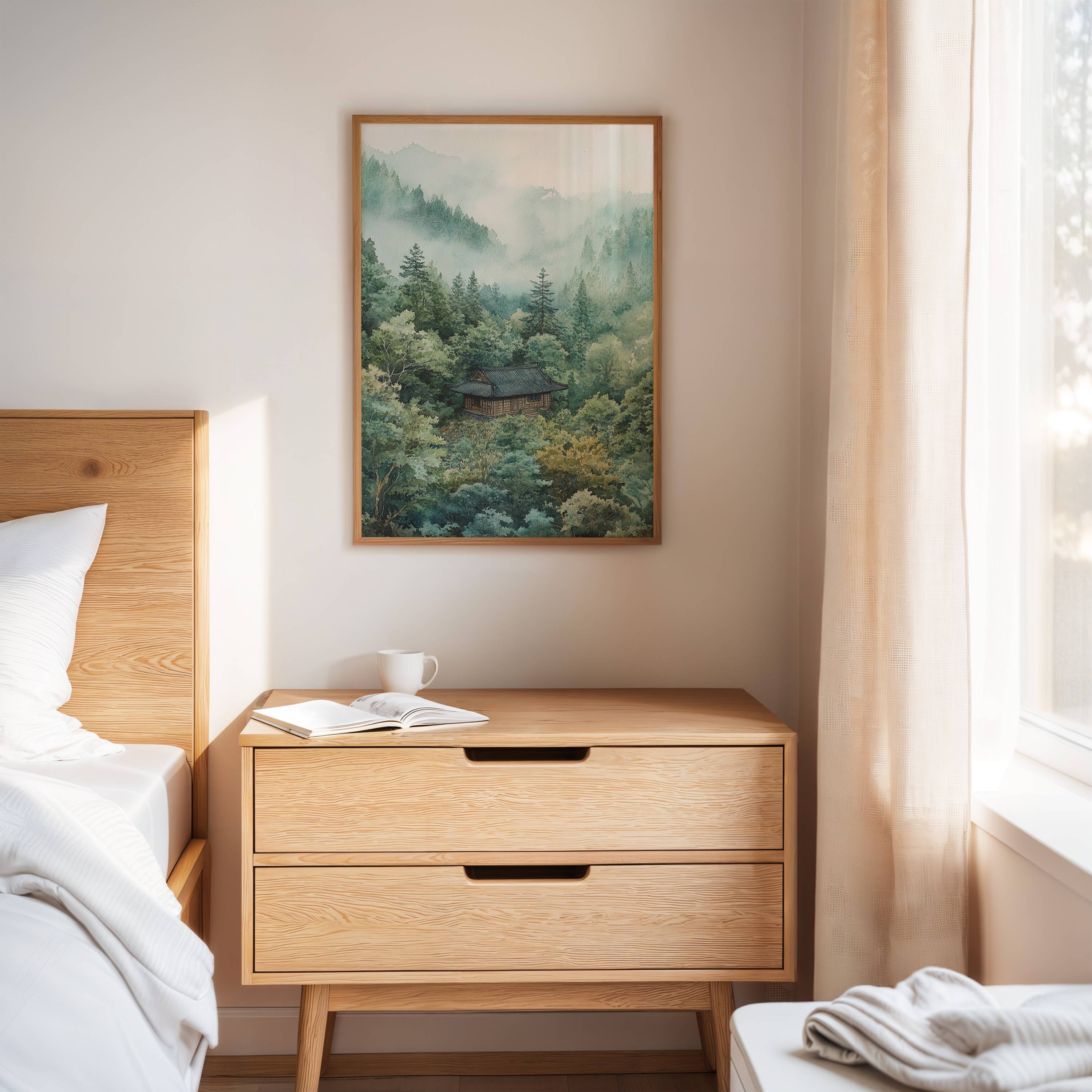 Mountain Mist Shelters Ancient Temple