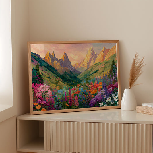 Alpine Meadows Paint Summer's Glory