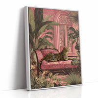 Jungle Royalty On Rose Velvet