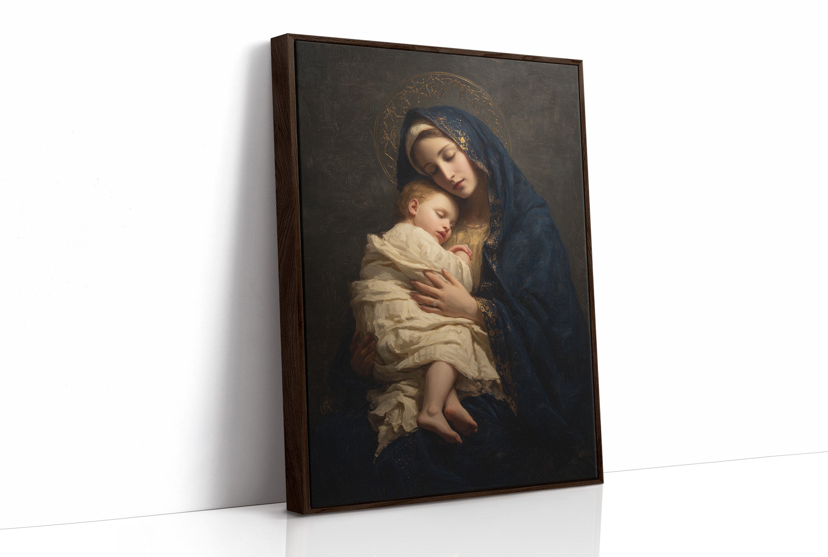 Sacred Light Fills Winter's Corner