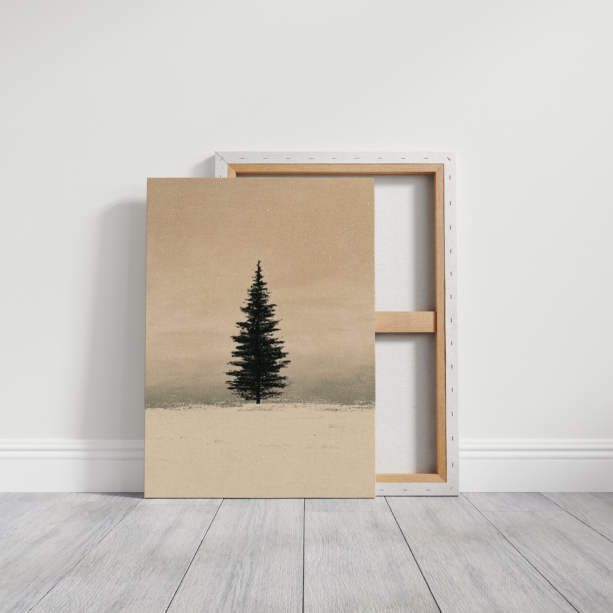 Solitary Pine, Golden Haze