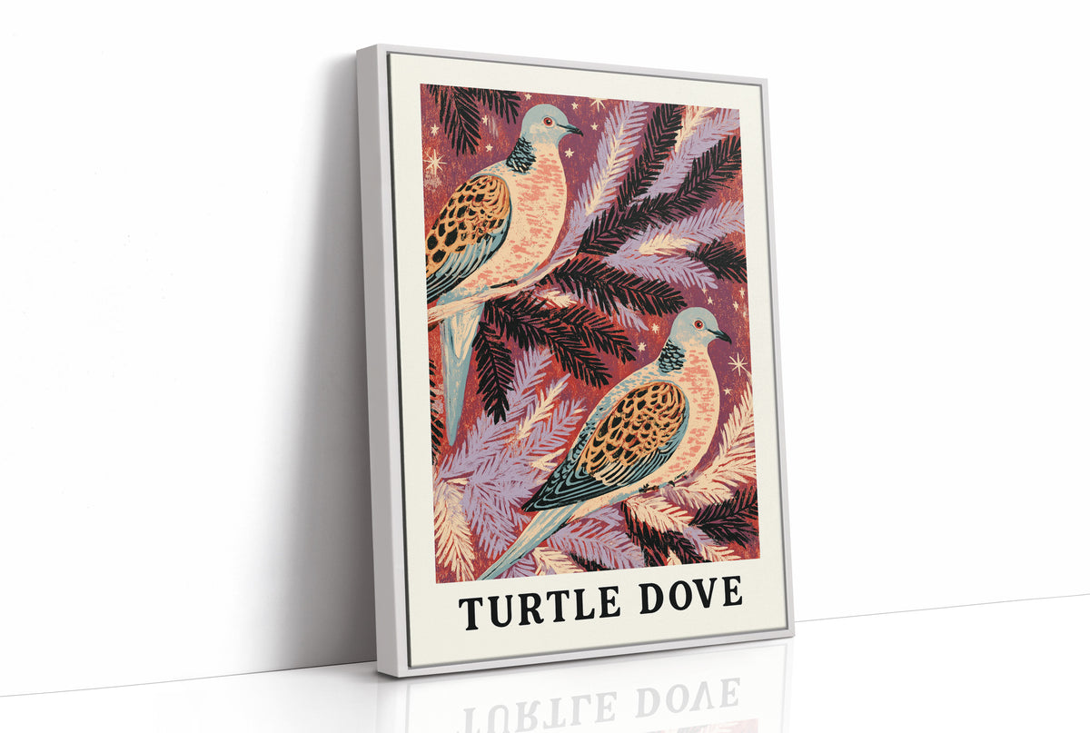 Two Turtle Doves in Pine