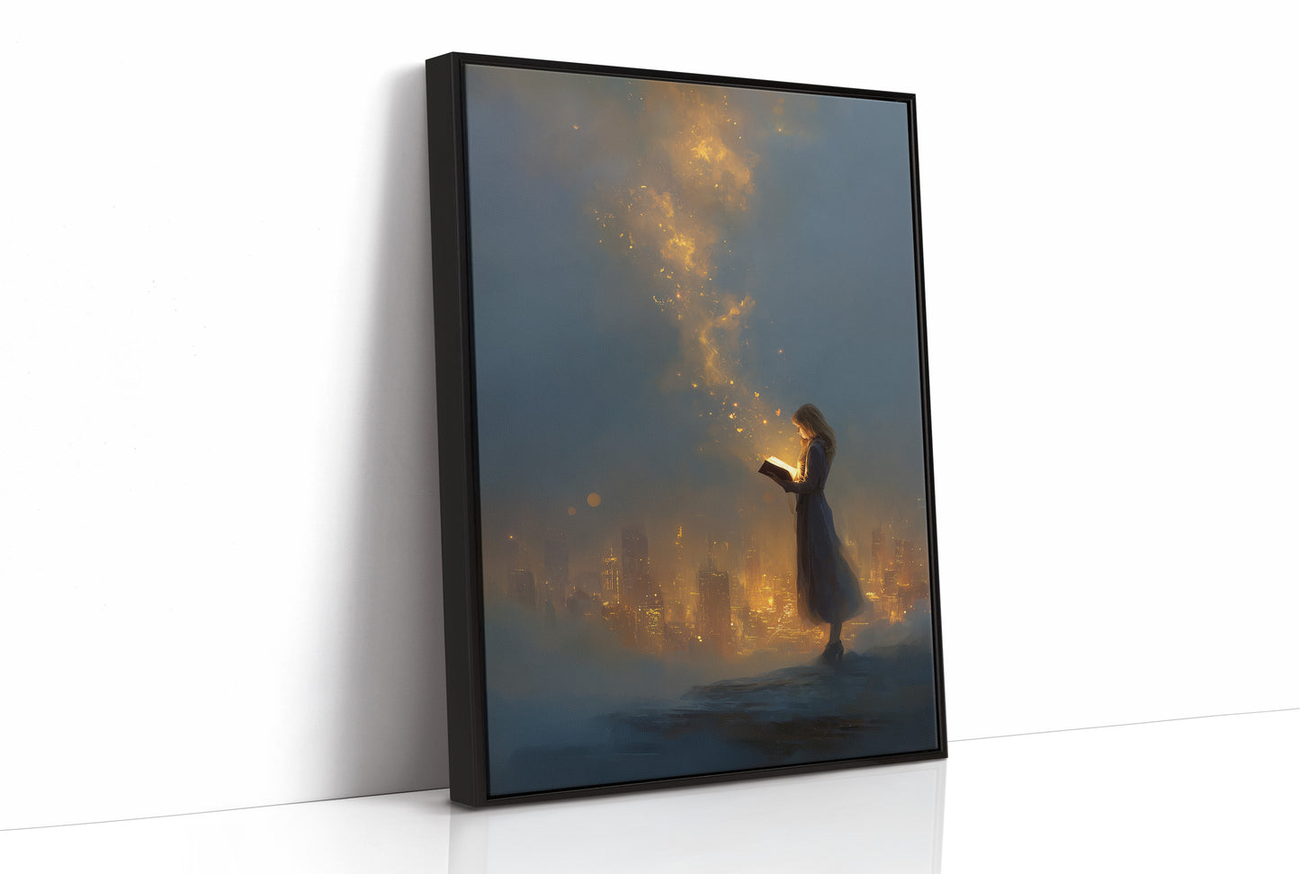 Words Ignite Golden Galaxies