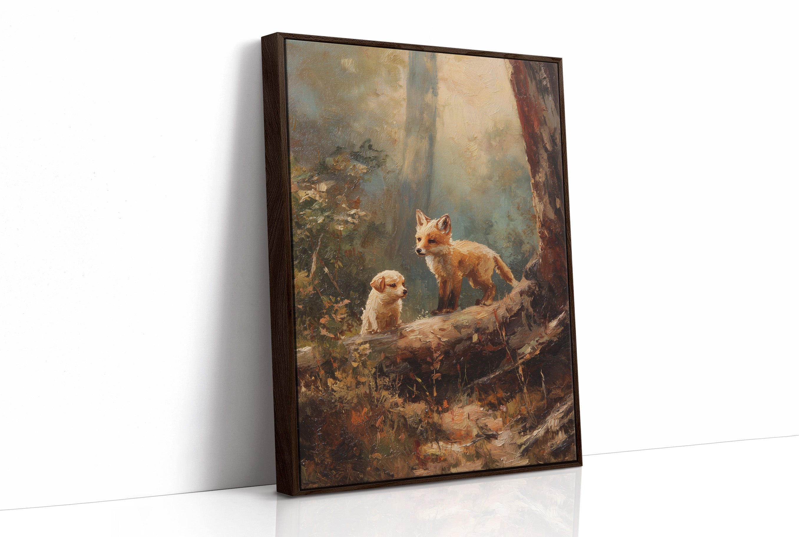 Forest Friends Find Fallen Pine