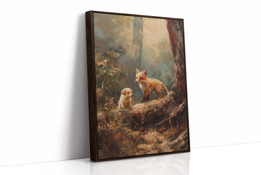 Forest Friends Find Fallen Pine
