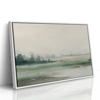 Morning Mist Over Silent Fields