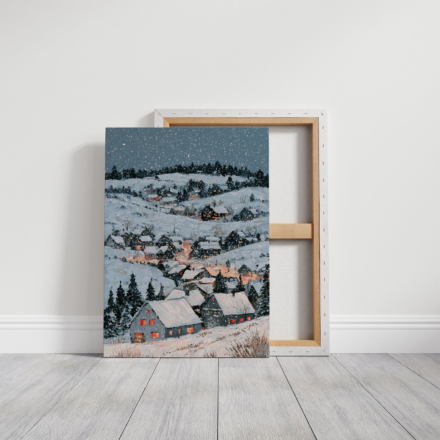 Village in the Snowy Hollow