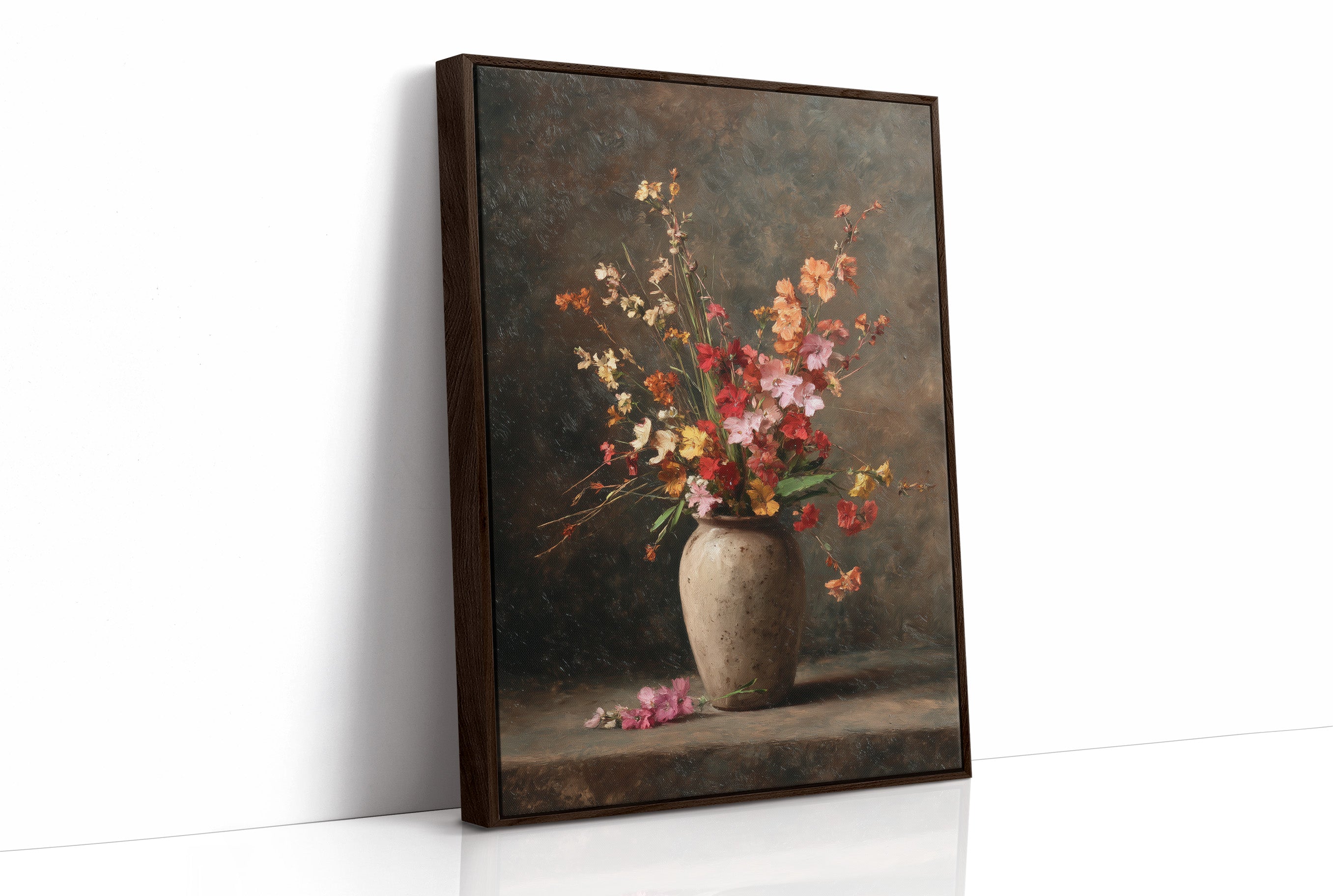 Wildflowers Against Midnight Walls