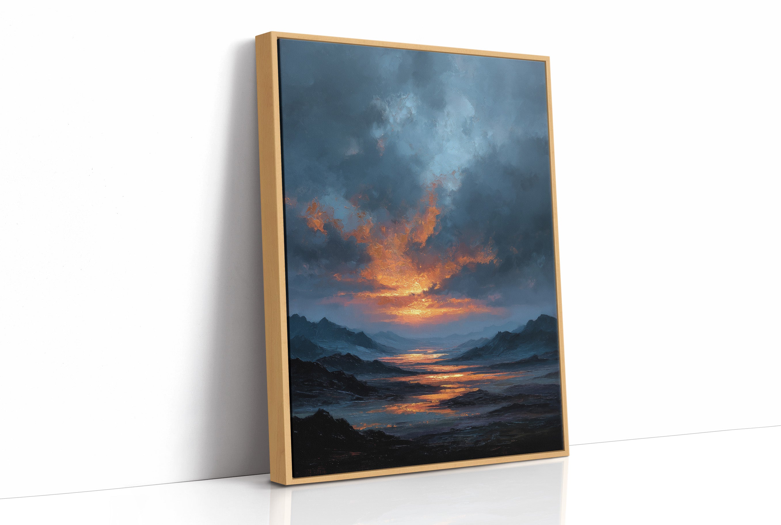 Fire Breaks the Blue Hour