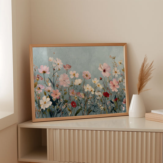 Cosmos Dance In Morning Mist