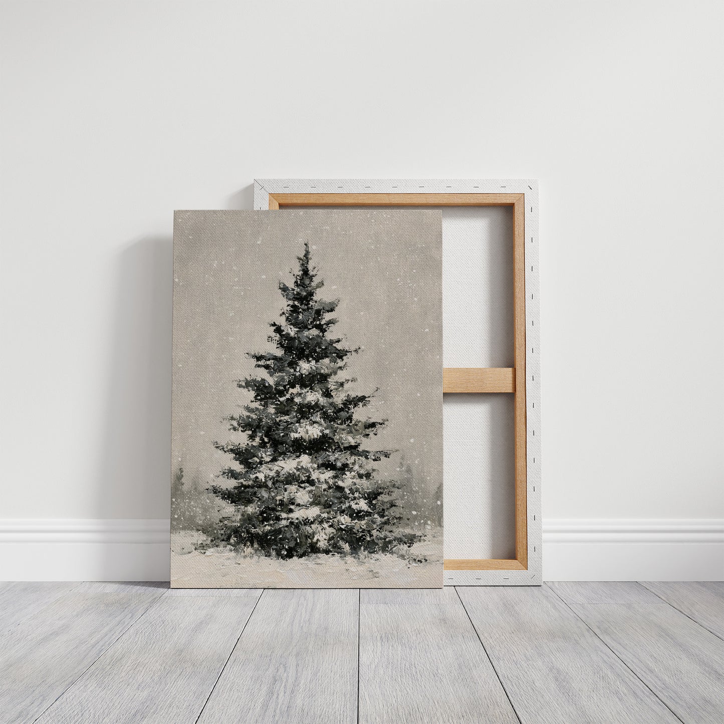 Lone Pine in Snowfall