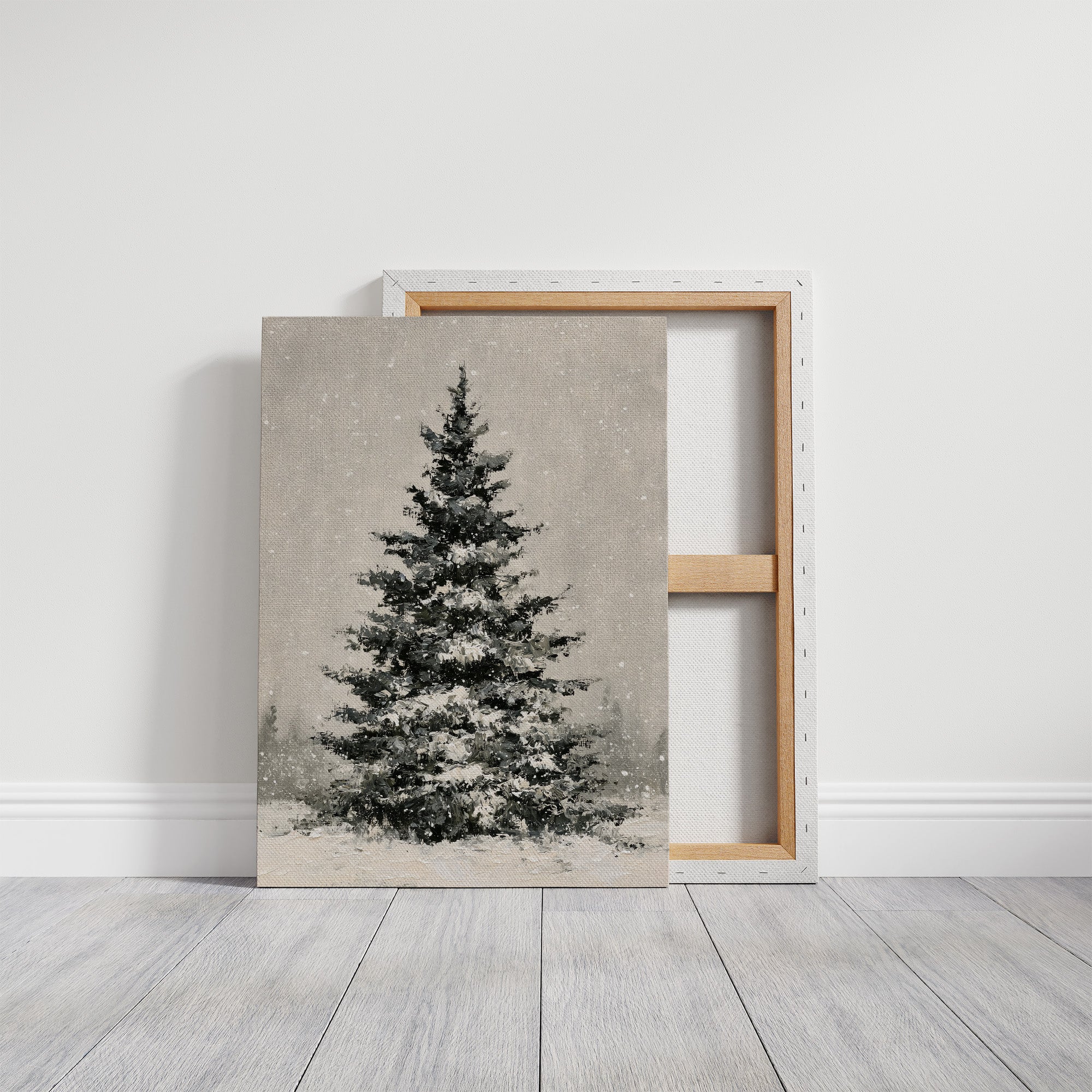 Lone Pine in Snowfall