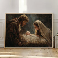 Sacred Light Fills Winter Night