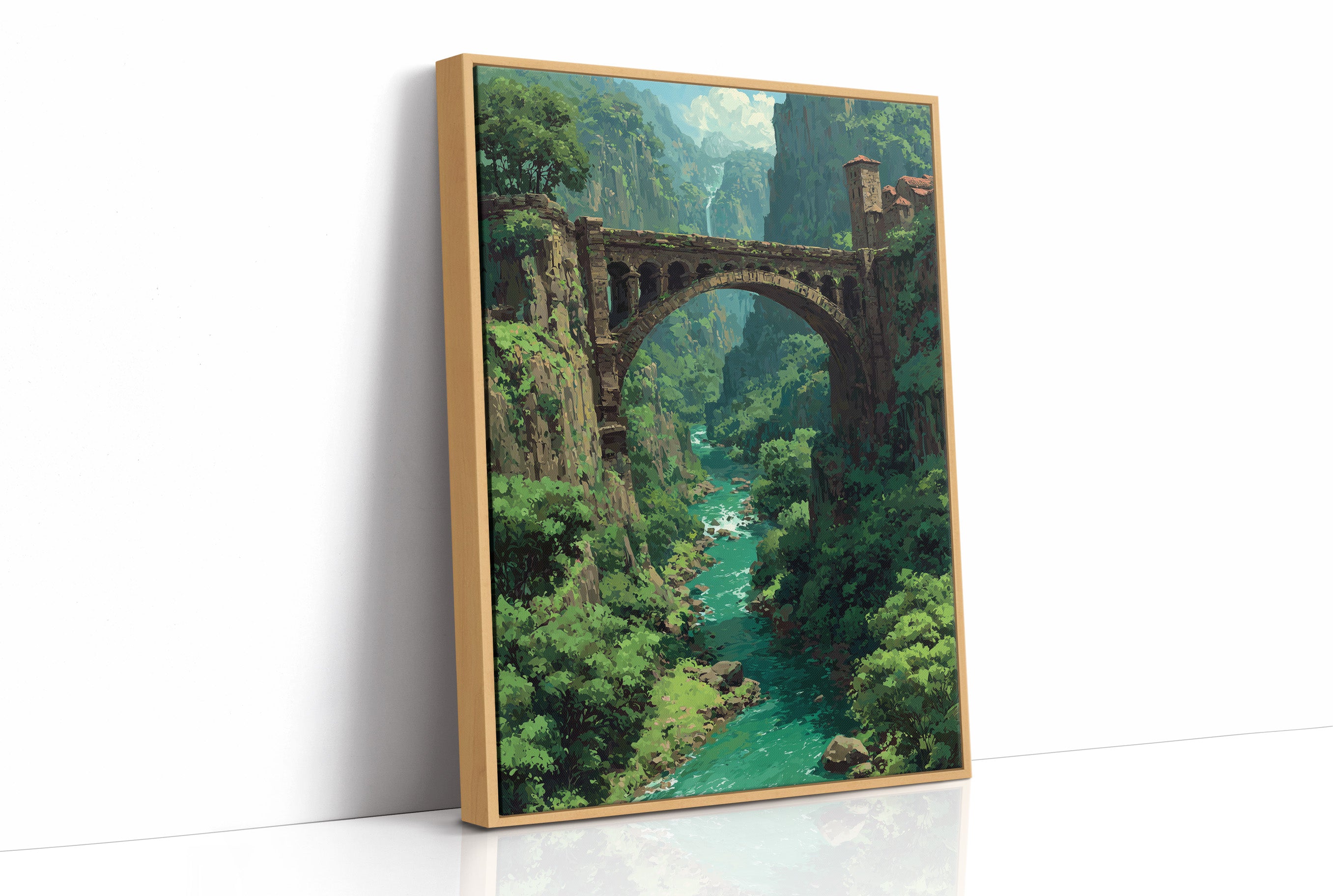 The Bridge Over Emerald Waters