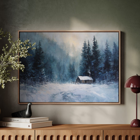 Solitude Sleeps In Winter's Light