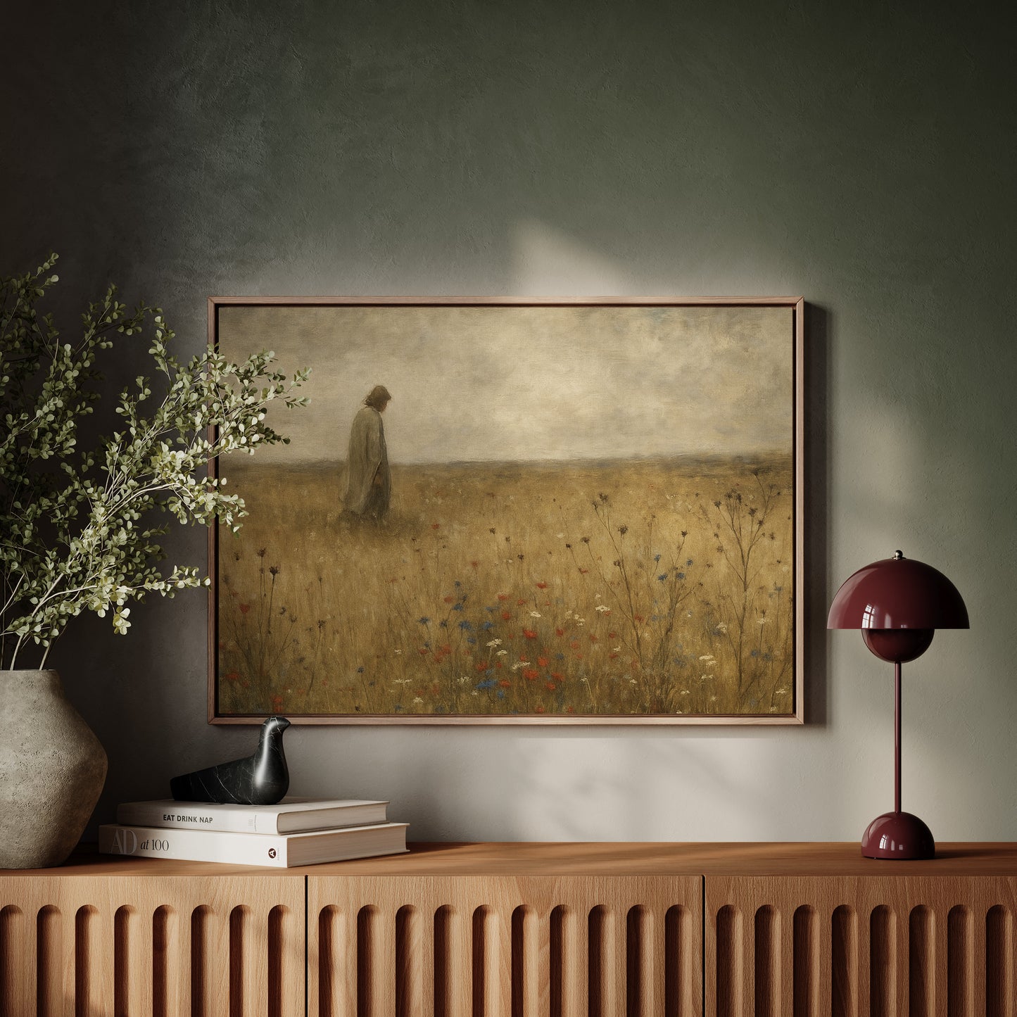 The Shepherd Walks the Field