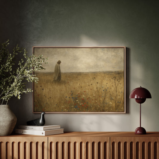 The Shepherd Walks the Field