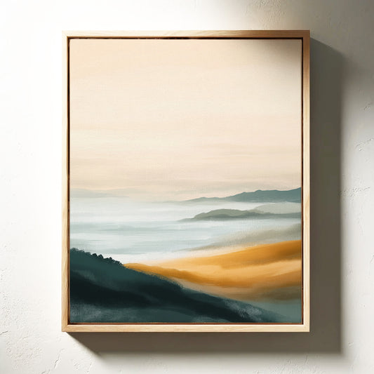 Morning Light Over the Valley