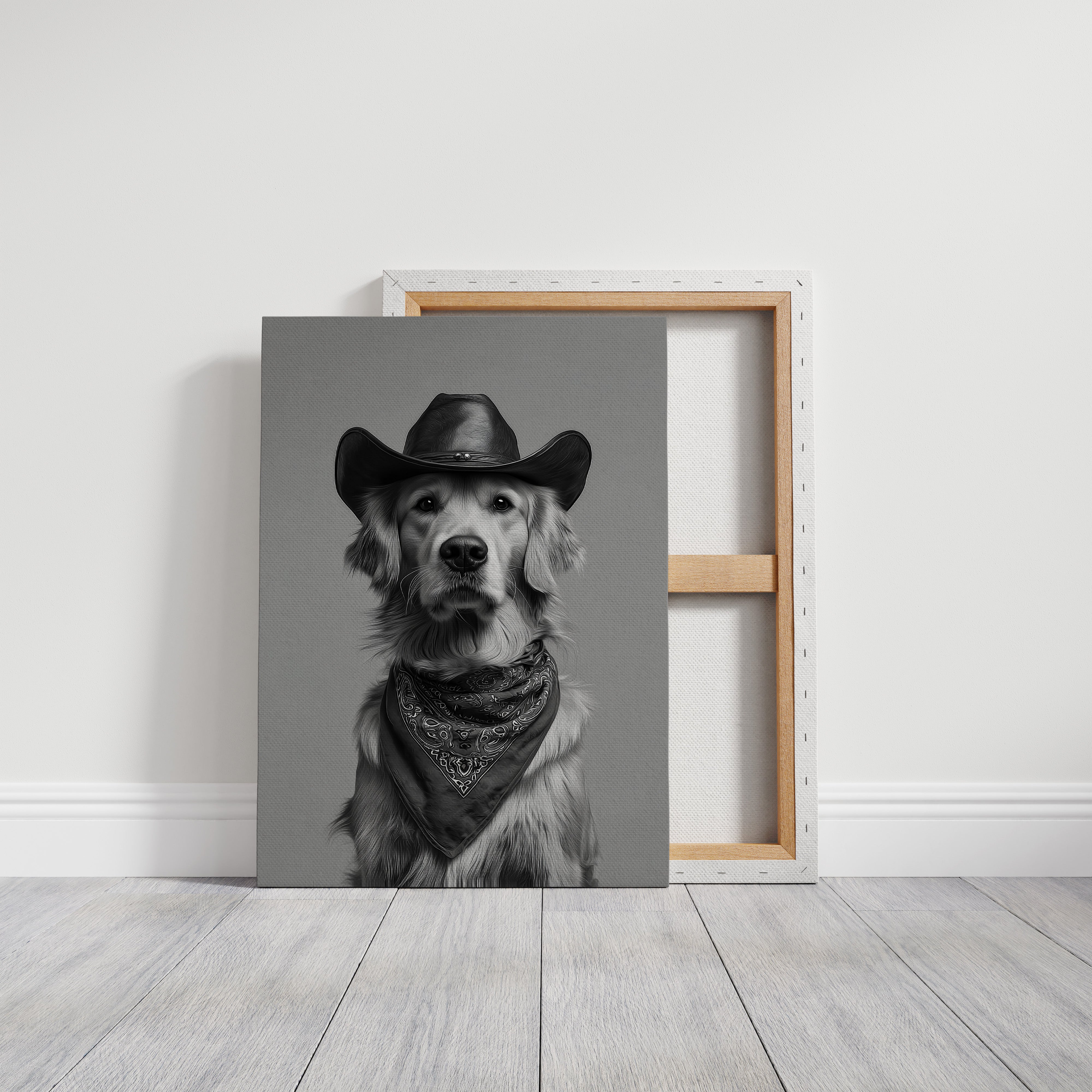 A Canine Cowboy's Quiet Standoff