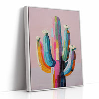 Rainbow Saguaro Tells Desert Tales