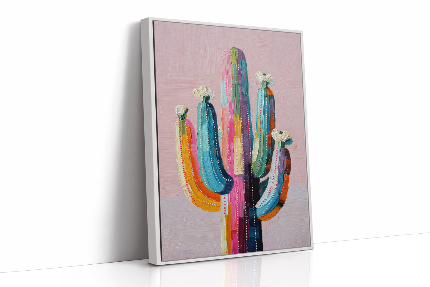 Rainbow Saguaro Tells Desert Tales