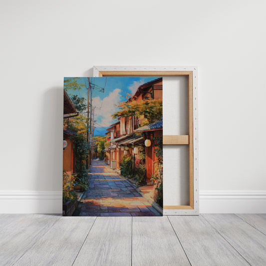 Kyoto Lanterns Light Ancient Streets