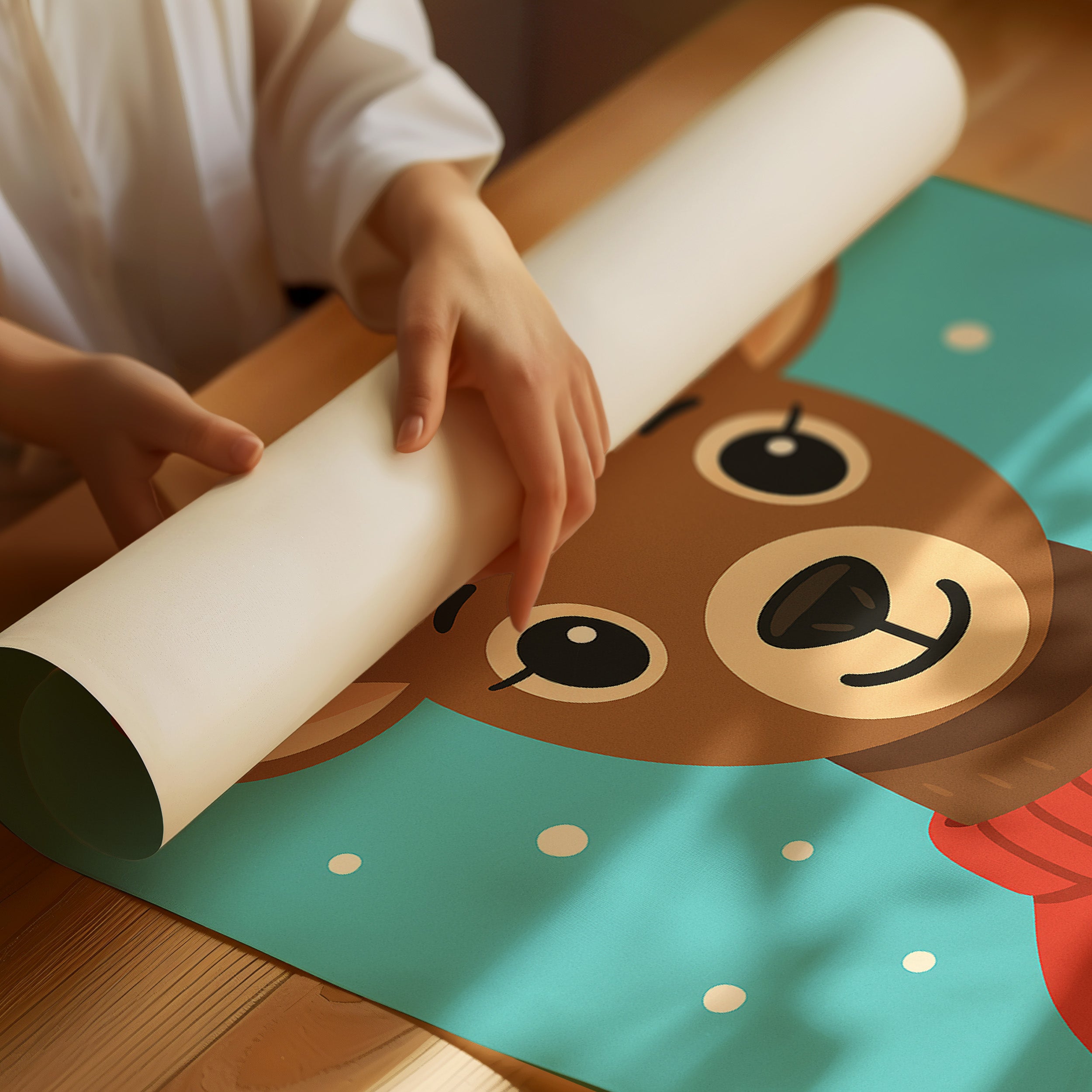 Vixen Wears Winter's Warmth