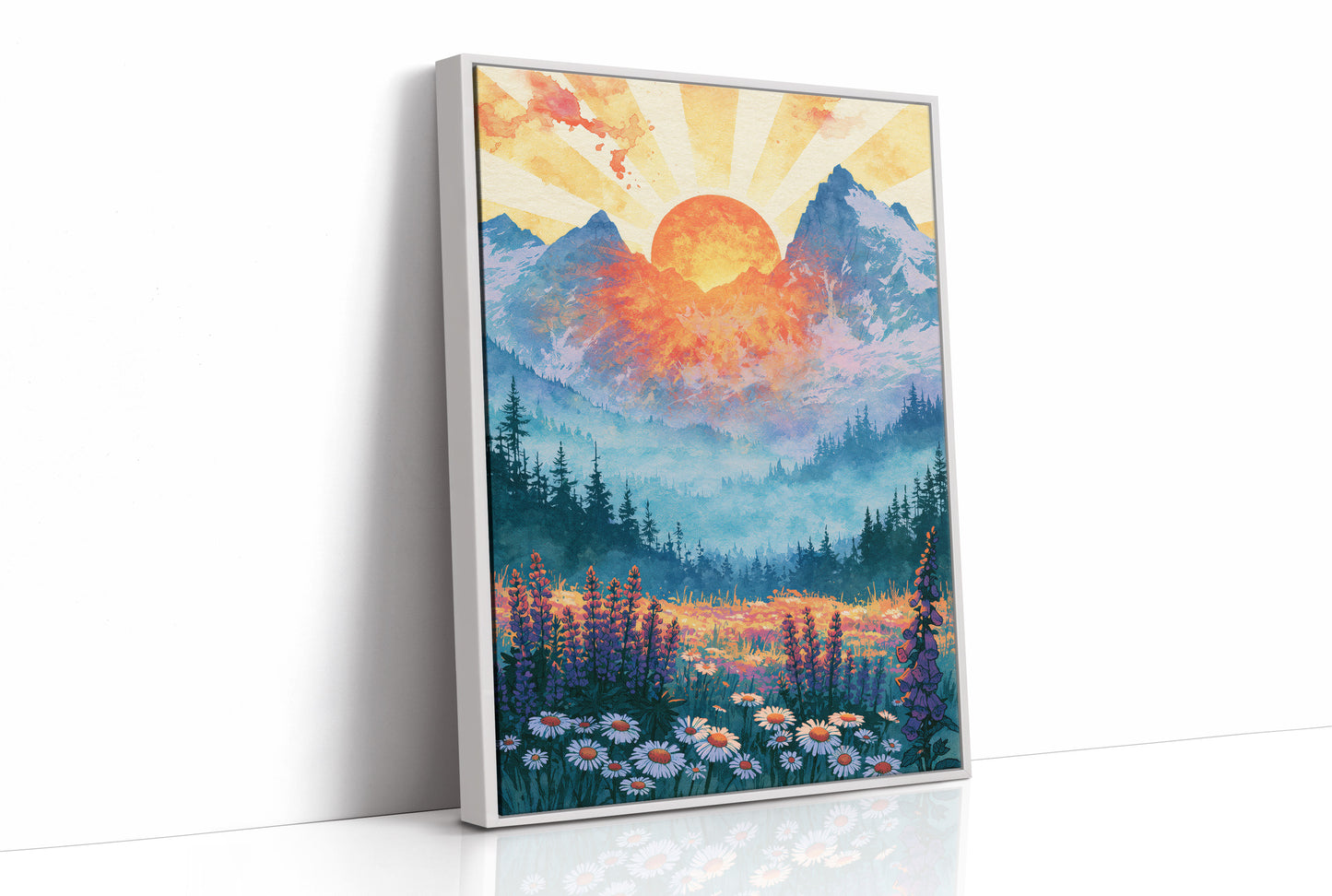 Lupine Meadow, Fire in the Peaks