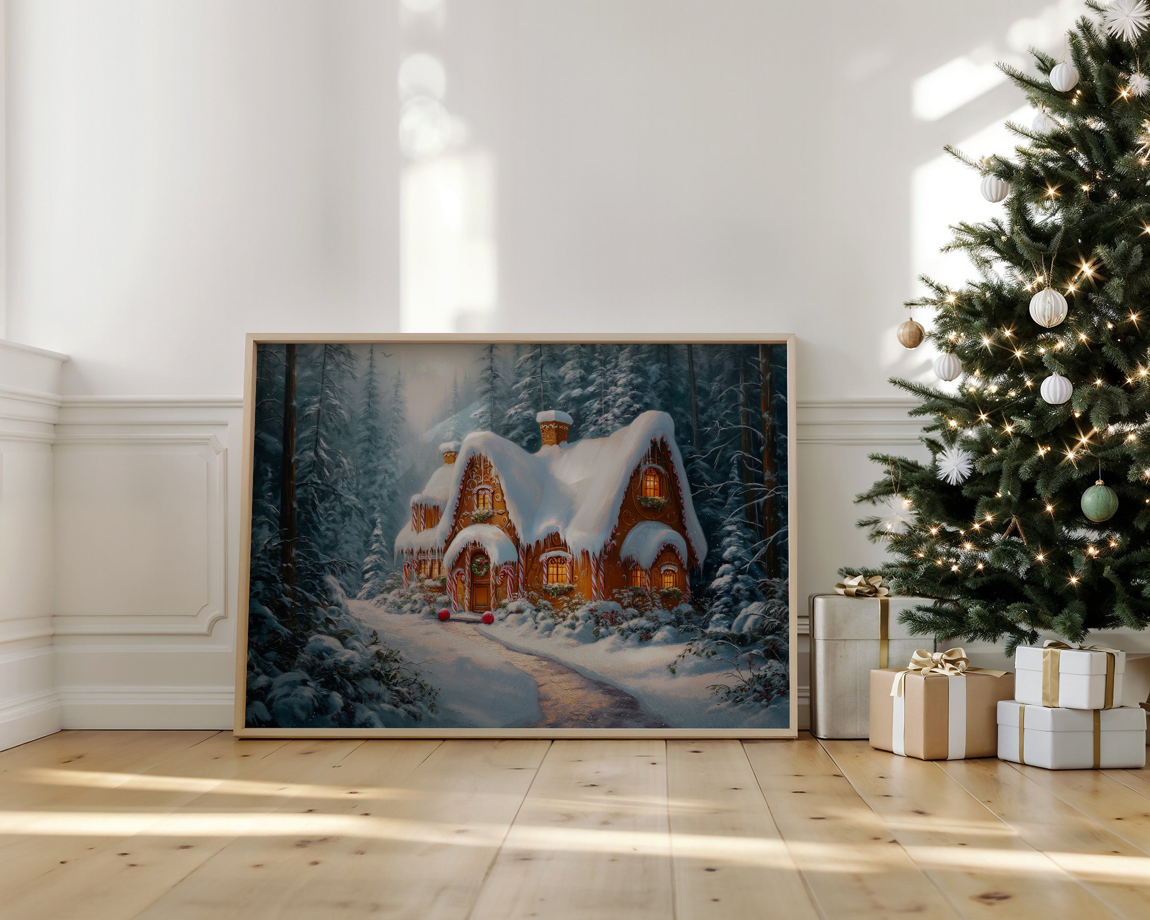 Gingerbread Dreams In Winter Woods