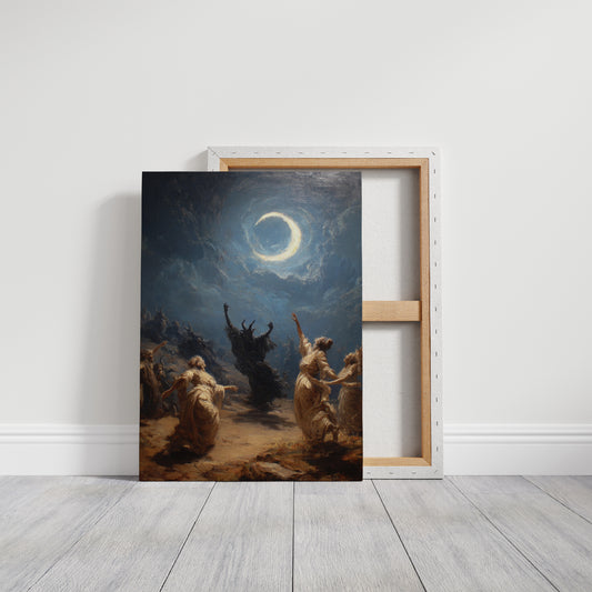 Beneath the Moonlit Embrace