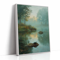 Turtle's Rest In Morning Mist