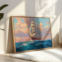 Sunset Sails Chase Ocean Dreams